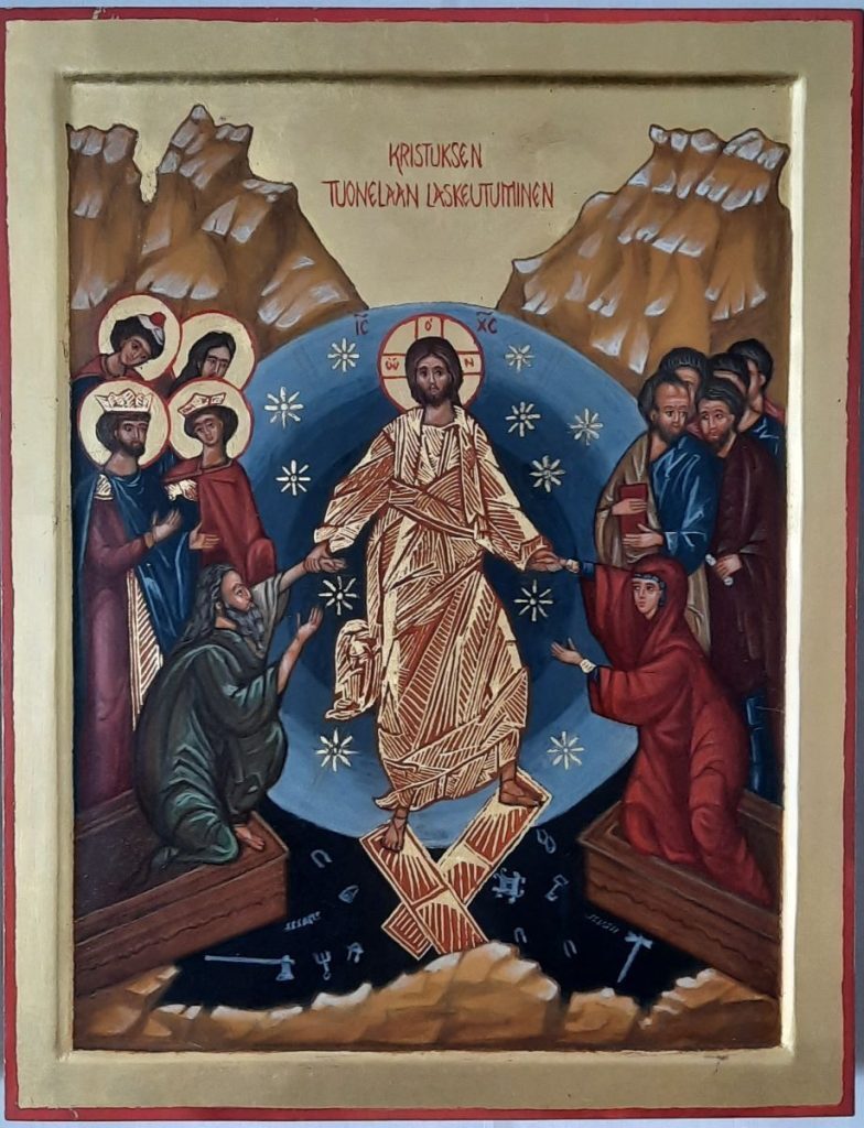 Ikoni Tuonelaan laskeutuminen