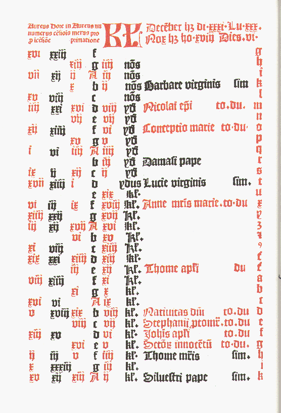 Missale Aboense 1488 - Joulukuu