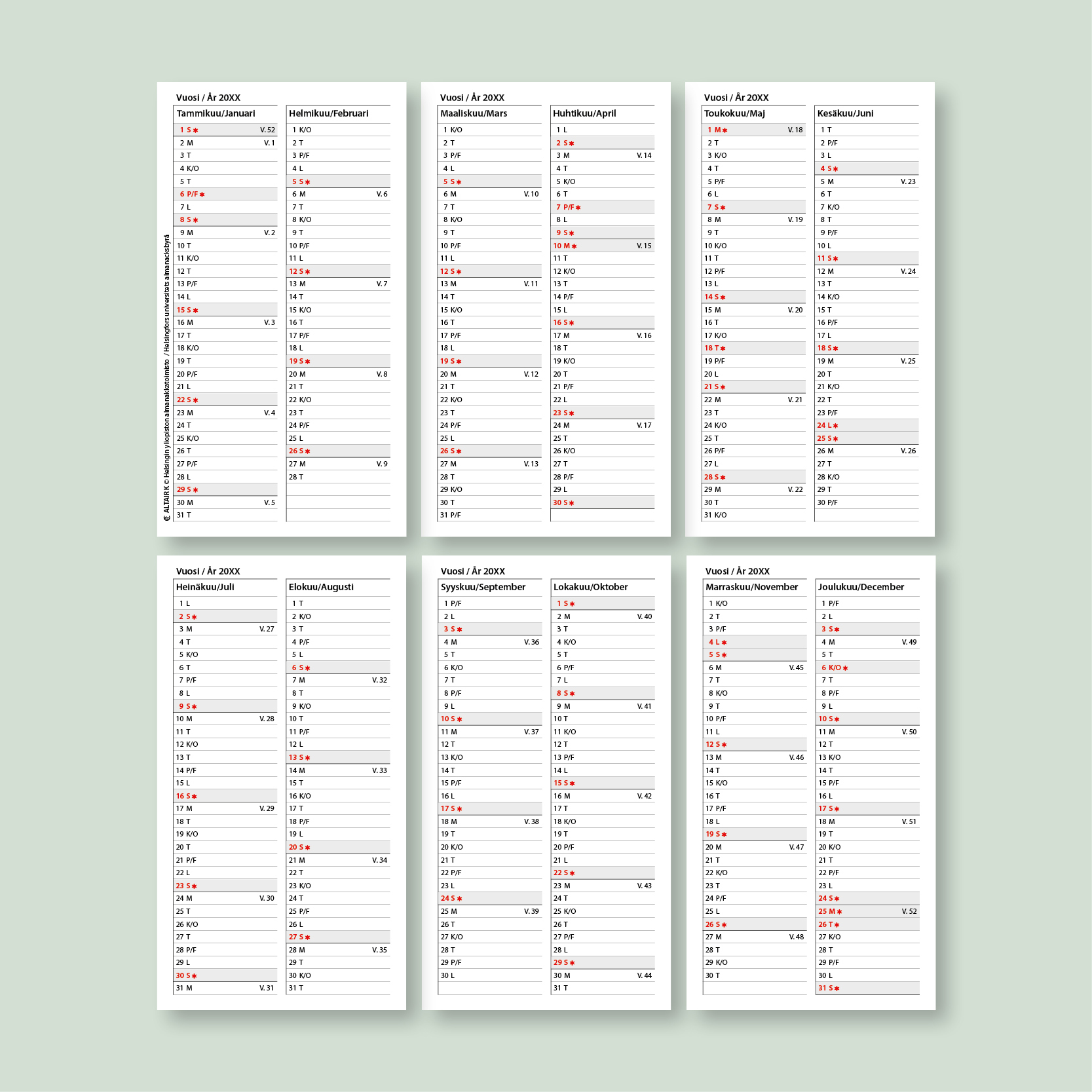 Altair kuusi sivua 2028 (suomi-ruotsi)