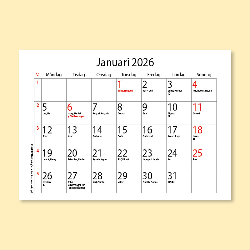 Asterion perusmalli 2026 (ruotsi)