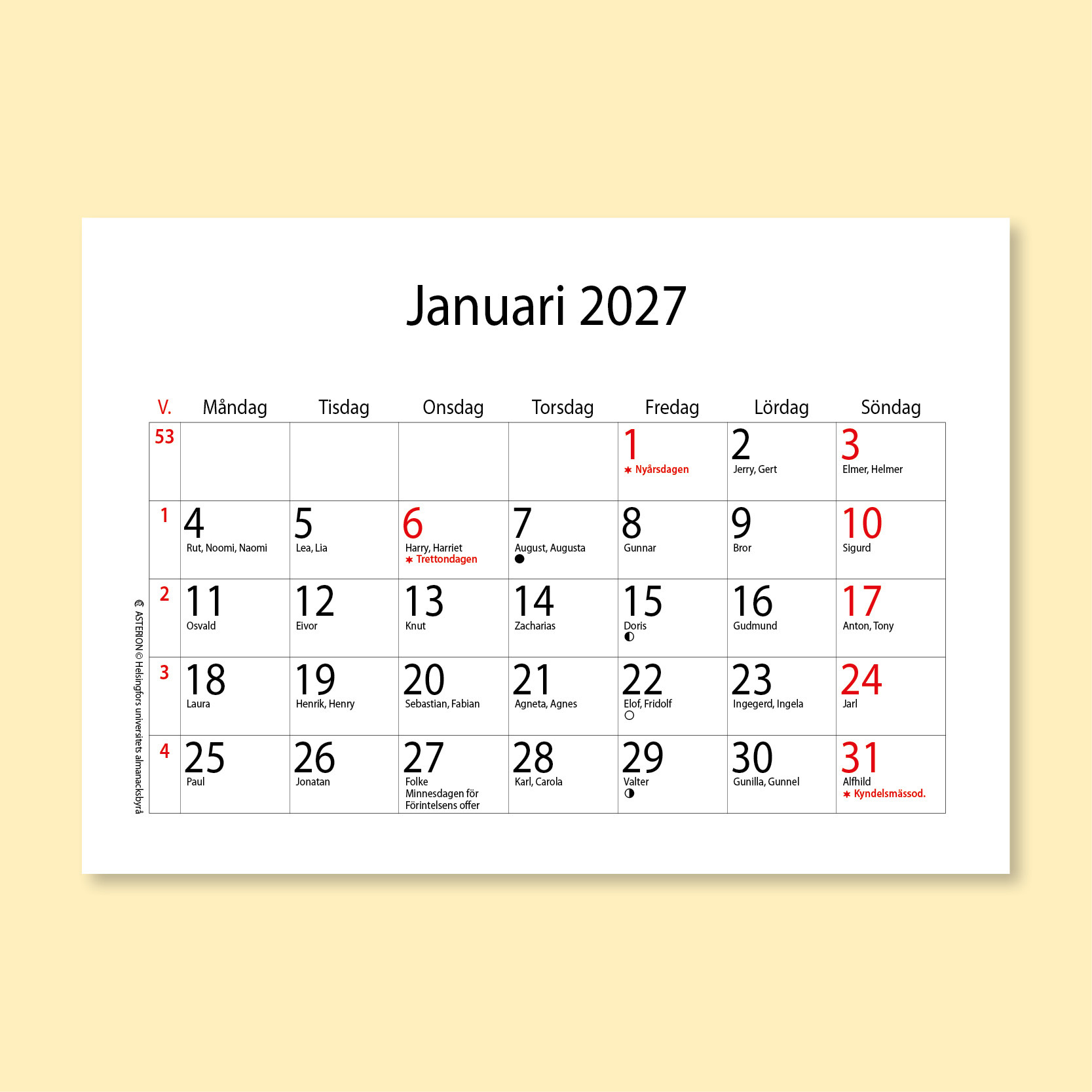 Asterion keskimatala 2027 (ruotsi)