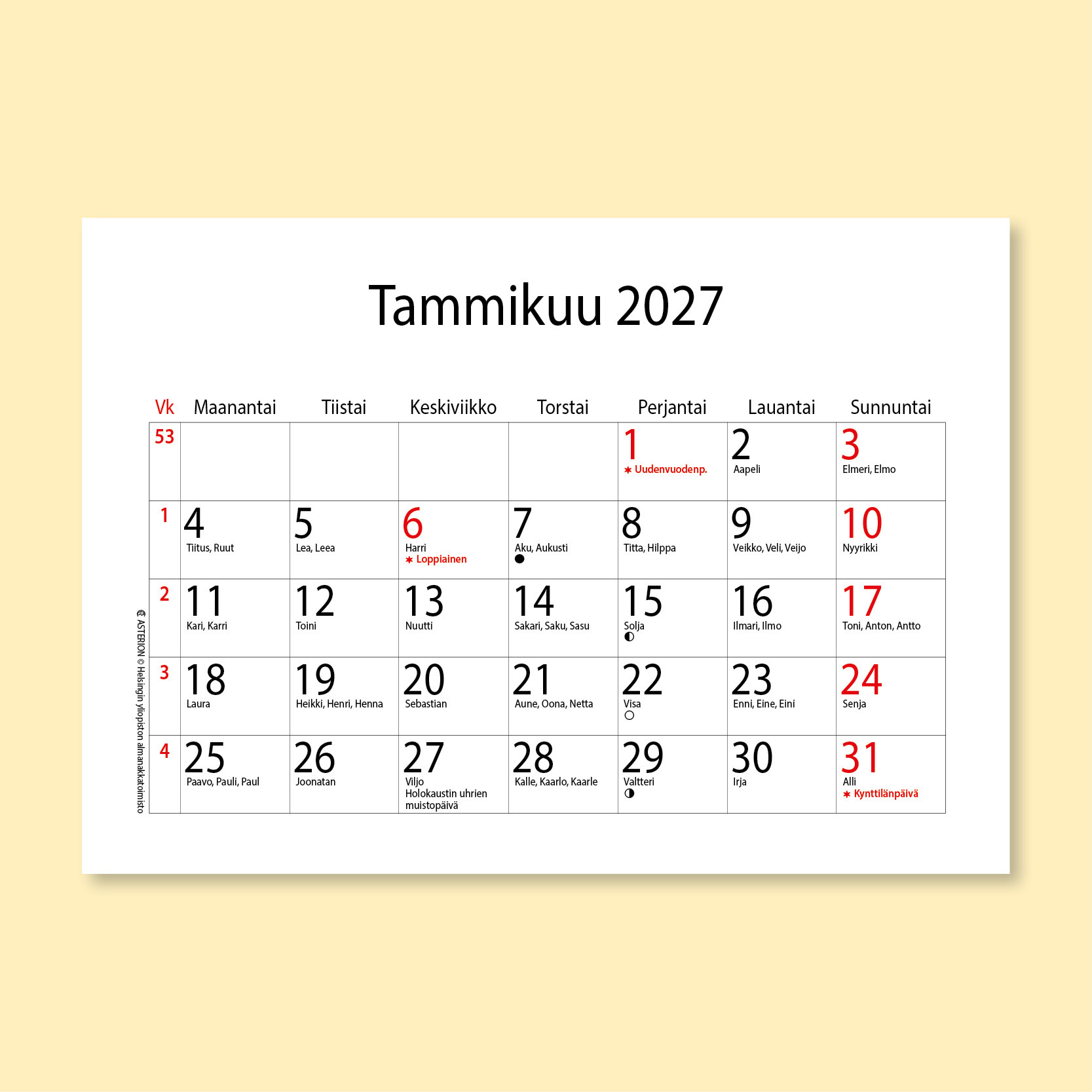 Asterion keskimatala 2027 (suomi)