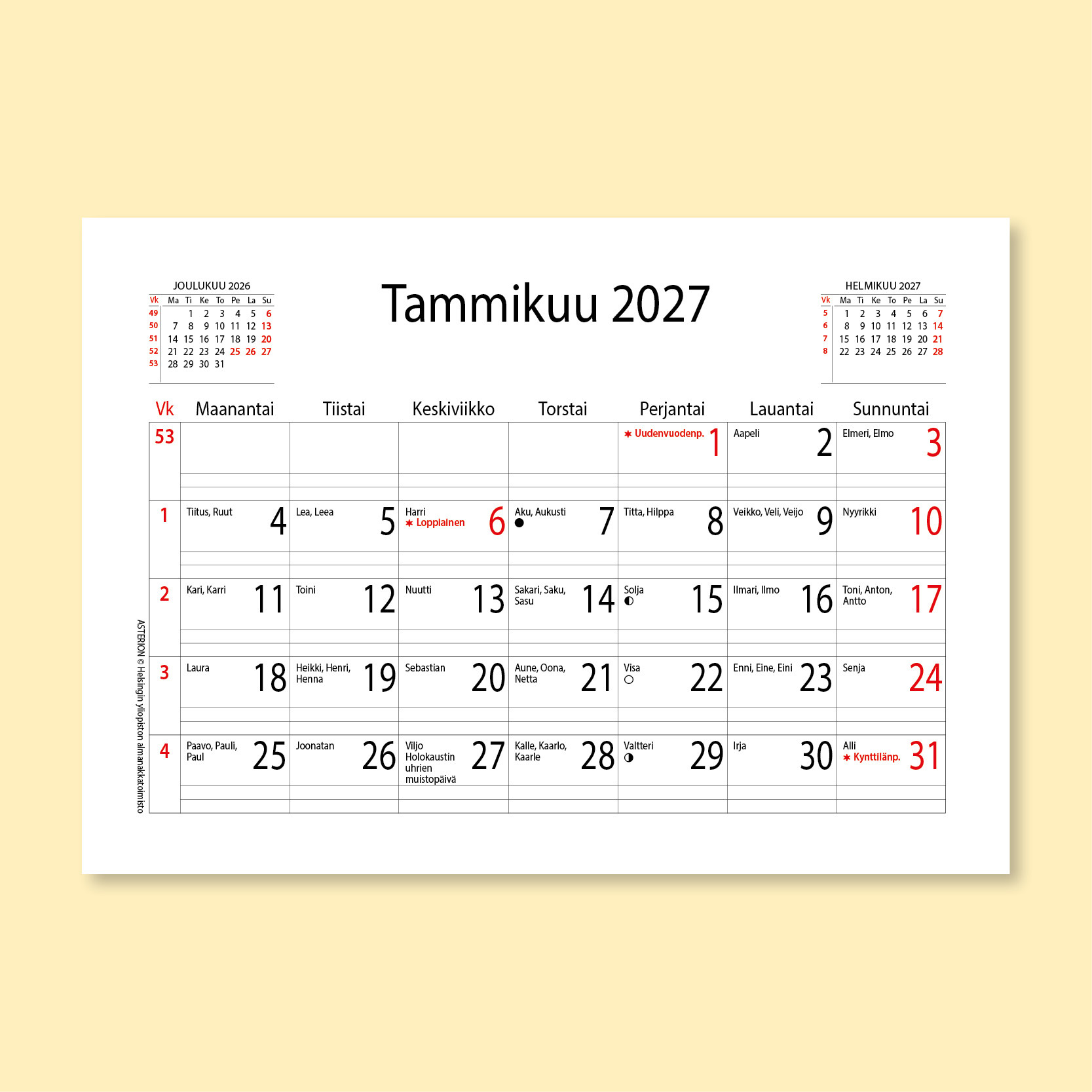 Asterion keskimatala 2027 pikkukuukausin viivoilla (suomi)