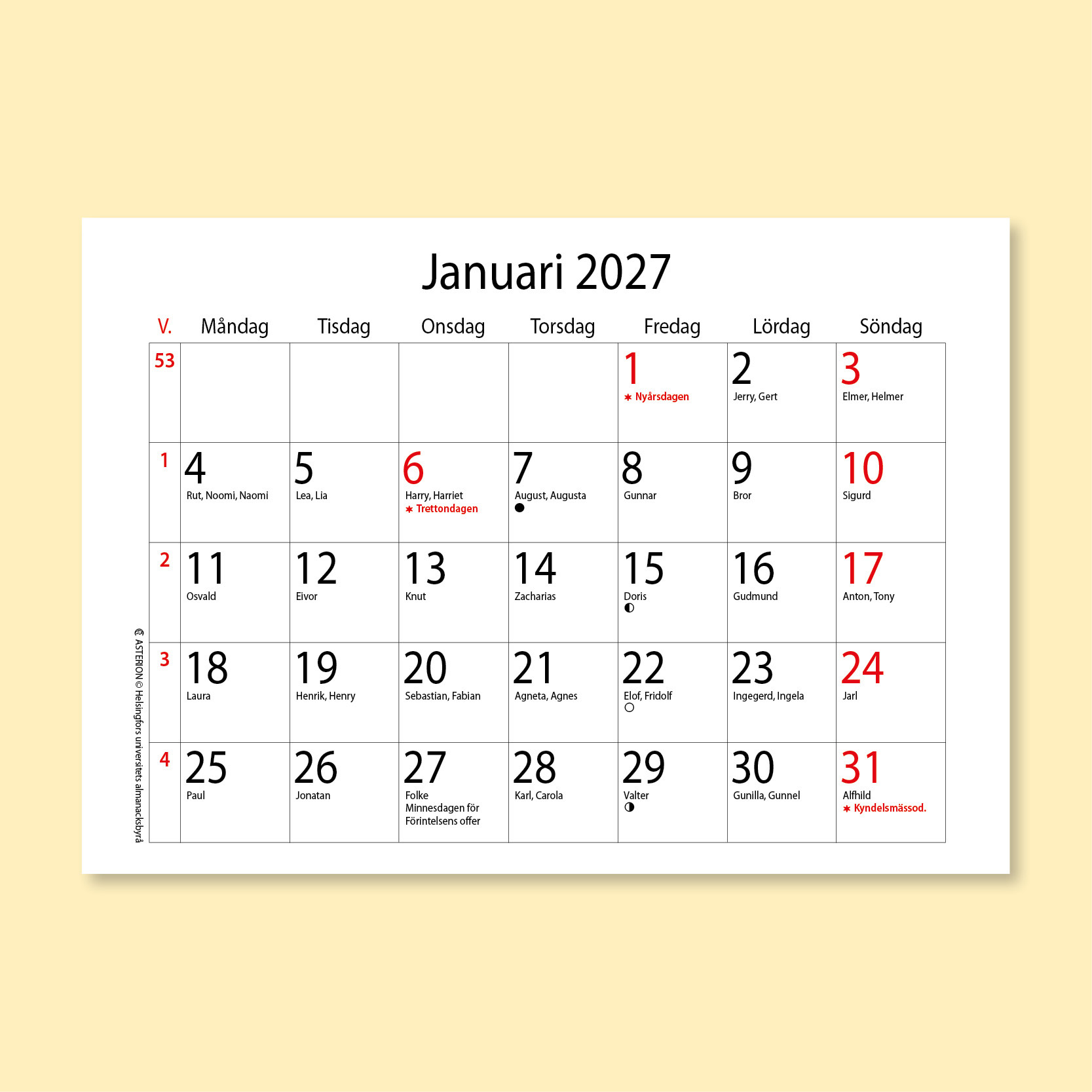 Asterion perusmalli 2027 (ruotsi)